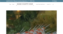 Desktop Screenshot of mainecountryhome.com
